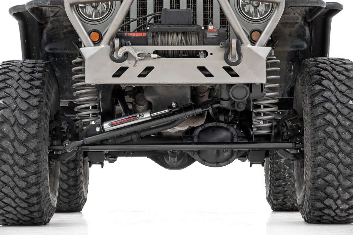 Jeep Comanche Steering Kit - Rough Country - V2 Stabilizer Combo - '86-'92